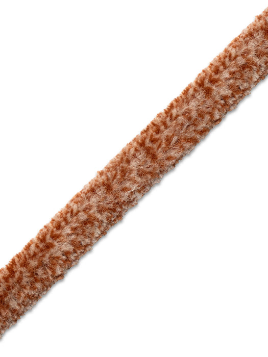 Scalamandre Safari Tweeded Chenille A Light Rust Trim Sample PL44490450