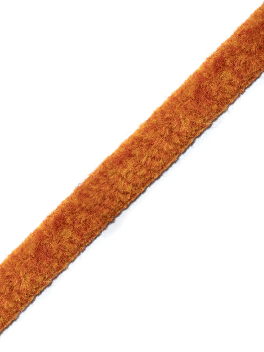 Scalamandre Safari Tweeded Chenille B Mandarin Trim Sample PL44500451