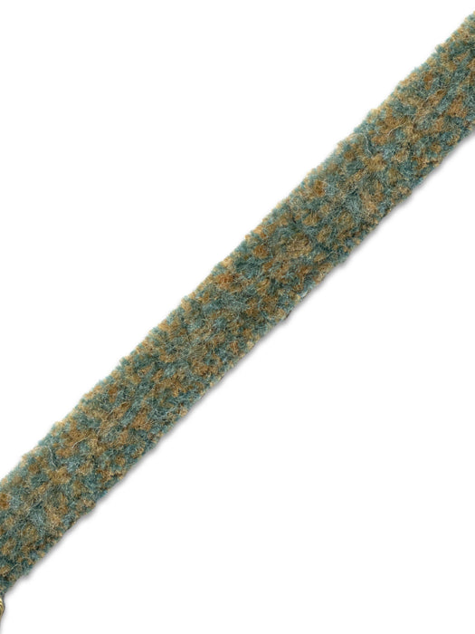 Scalamandre Safari Tweeded Chenille A Medium Beige / Slate Trim PL44490460
