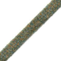 Scalamandre Safari Tweeded Chenille B Medium Beige / Slate Trim PL44500460