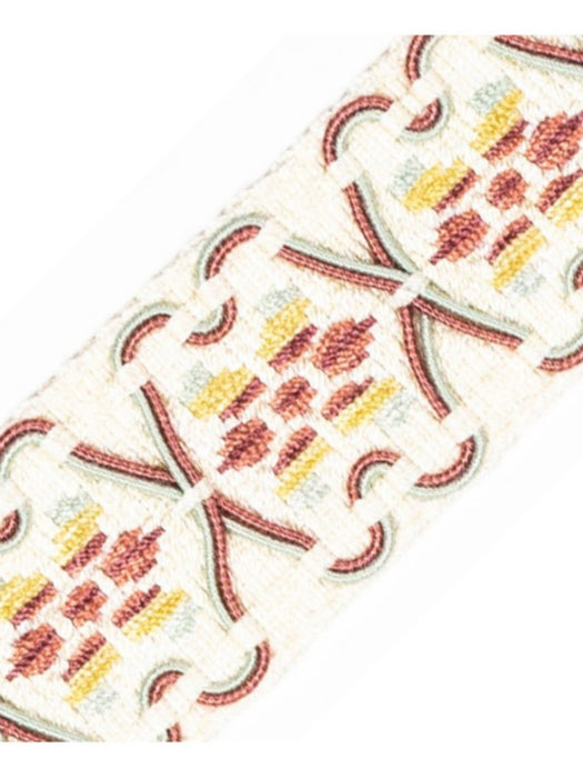 Scalamandre Milady Tape Pastels/Cream Trim Sample PL50410501