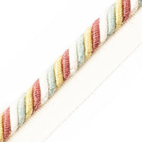 Scalamandre Milady Cord With Tape C Pastels/Cream Trim PL50640501