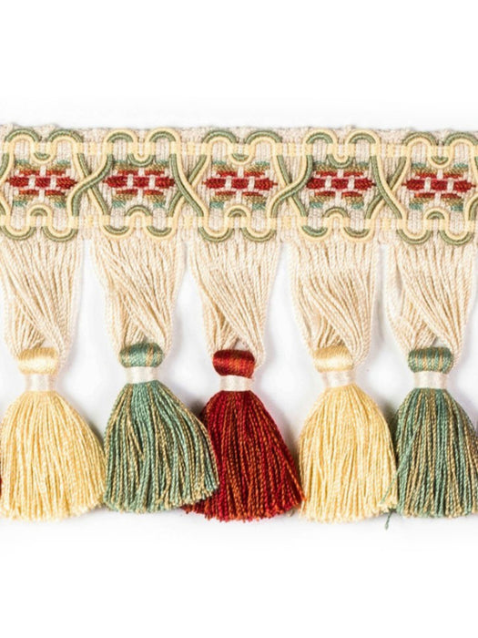 Scalamandre Milady Tassel Fringe Antique/Cream Trim PL50440502