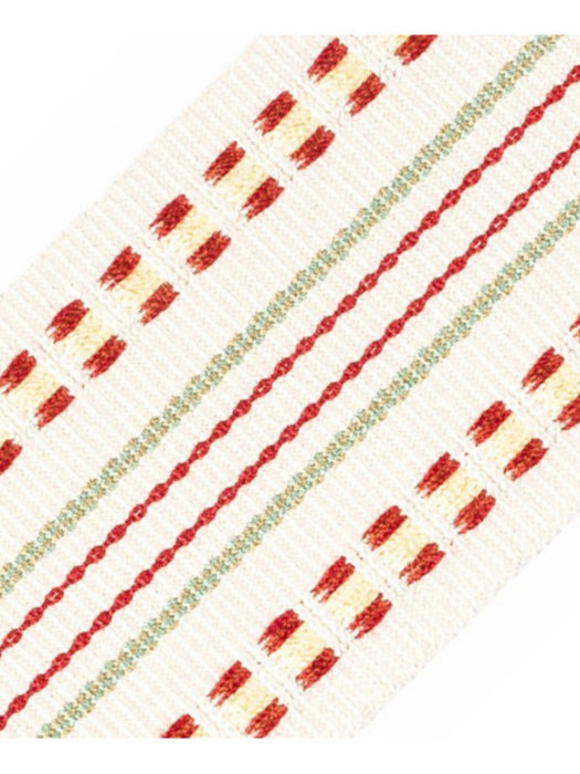 Scalamandre Milady Flat Tape Antique/Cream Trim PL50460502