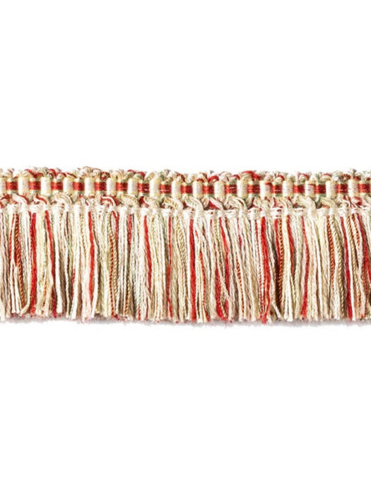 Scalamandre Milady Brush Fringe Antique/Cream Trim Sample PL50480502