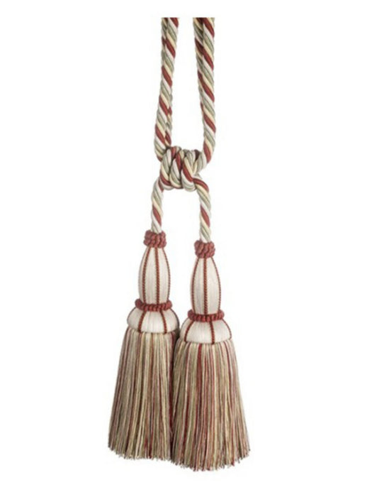 Scalamandre Milady Cut Fringe Tieback Antique/Cream Trim PL50770502