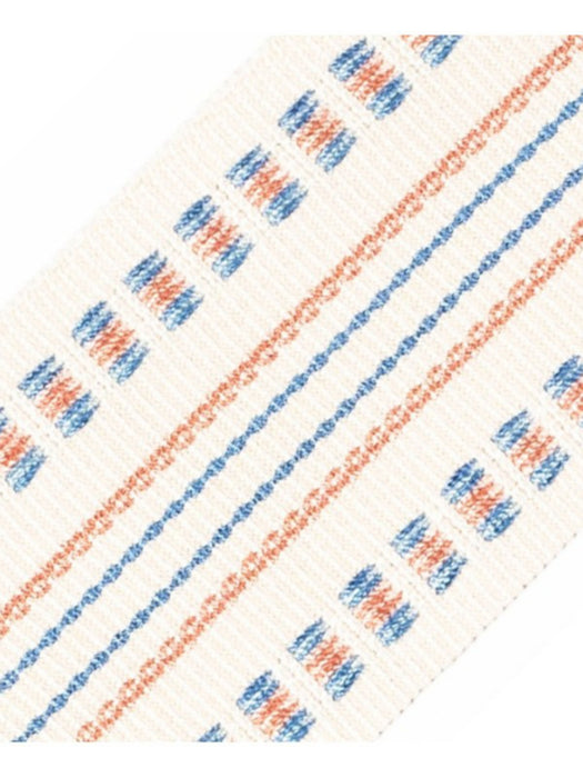 Scalamandre Milady Flat Tape Summer Sky/Cream Trim PL50460503