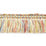 Scalamandre Milady Brush Fringe Spectrum/Cream Trim PL50480504