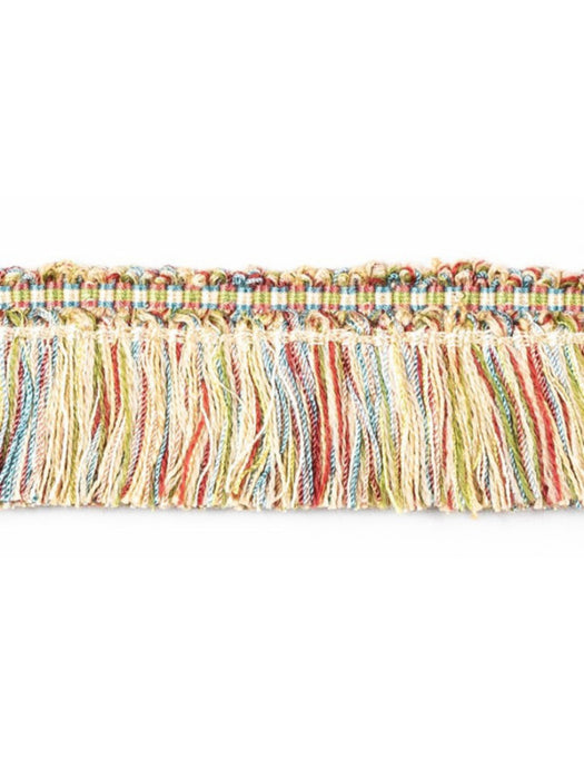 Scalamandre Milady Brush Fringe Spectrum/Cream Trim PL50480504