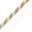 Scalamandre Milady Cord With Tape A Spectrum/Cream Trim PL50660504