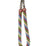 Scalamandre Milady Rope Tieback Spectrum/Cream Trim PL50730504