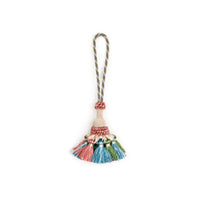 Scalamandre Milady Fringe Key Tassel Spectrum/Cream Trim PL50850504