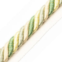 Scalamandre Milady Cord With Tape B Meadow/Beige Trim PL50590505