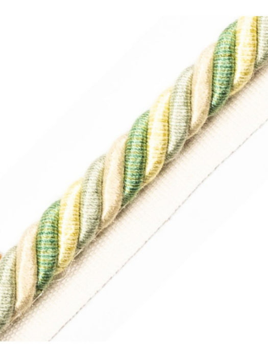 Scalamandre Milady Cord With Tape B Meadow/Beige Trim PL50590505