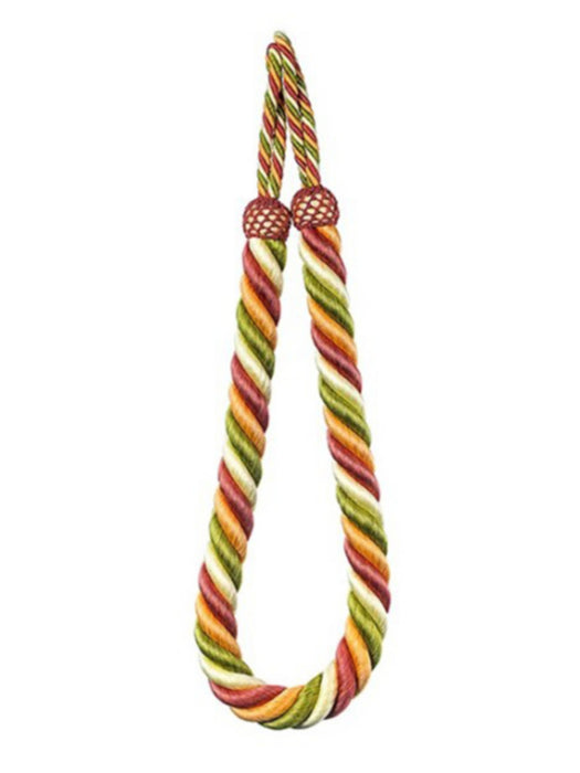 Scalamandre Milady Rope Tieback Spring Bouquet Trim Sample PL50730506