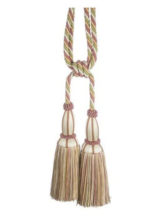 Scalamandre Milady Cut Fringe Tieback Spring Bouquet Trim Sample PL50770506