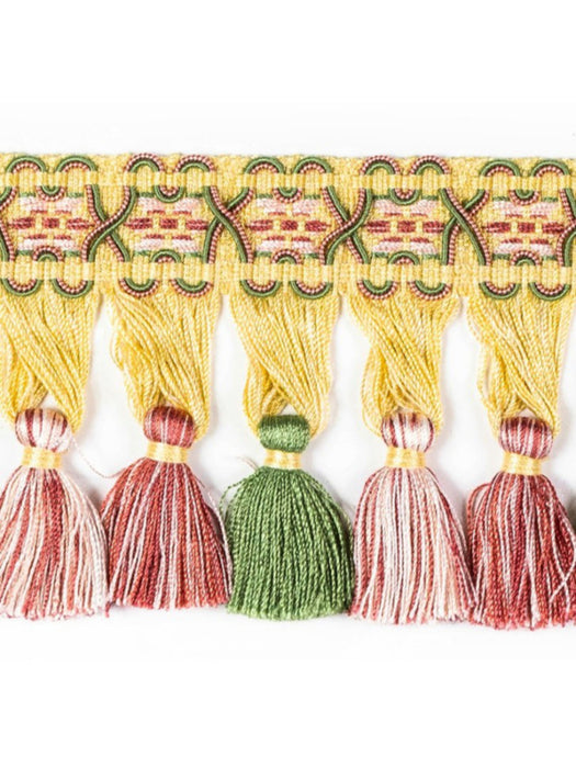 Scalamandre Milady Tassel Fringe Summer Bouquet Trim Sample PL50440507