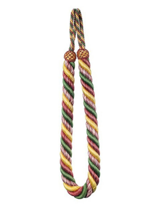 Scalamandre Milady Rope Tieback Summer Bouquet Trim Sample PL50730507