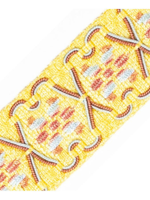 Scalamandre Milady Tape Cotton Candy Trim Sample PL50410508