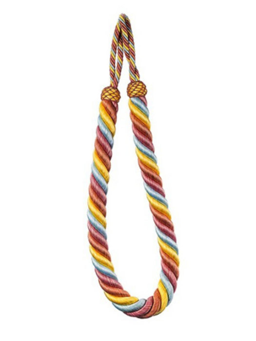 Scalamandre Milady Rope Tieback Cotton Candy Trim Sample PL50730508