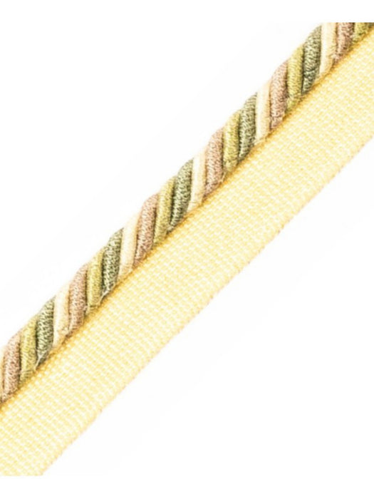 Scalamandre Milady Cord With Tape A Jade/Cream Trim PL50660509