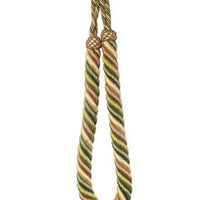 Scalamandre Milady Rope Tieback Jade/Cream Trim PL50730509