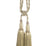 Scalamandre Milady Cut Fringe Tieback Jade/Cream Trim PL50770509
