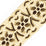 Scalamandre Milady Tape Cappuccino Trim PL50410510
