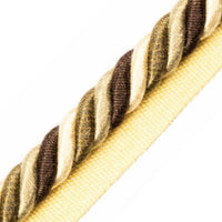 Scalamandre Milady Cord With Tape B Cappuccino Trim PL50590510