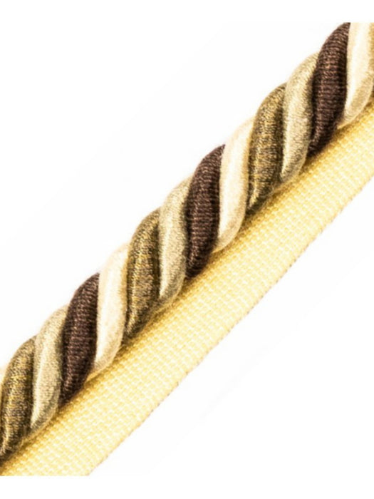 Scalamandre Milady Cord With Tape B Cappuccino Trim PL50590510