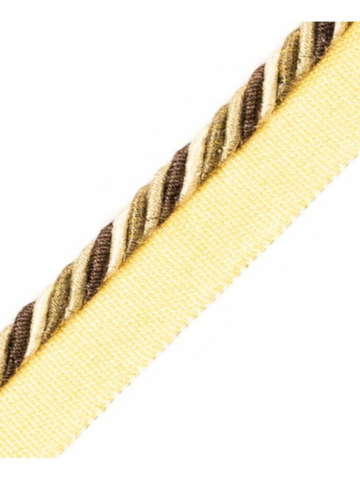 Scalamandre Milady Cord With Tape A Cappuccino Trim PL50660510