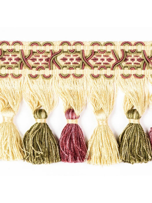 Scalamandre Milady Tassel Fringe Mulberry Trim PL50440511