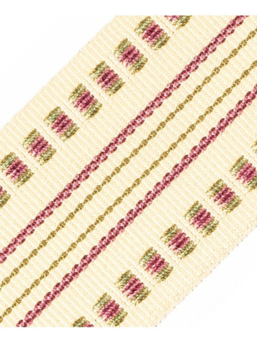 Scalamandre Milady Flat Tape Mulberry Trim Sample PL50460511