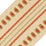 Scalamandre Milady Flat Tape Terracotta/Moss Trim PL50460512