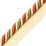 Scalamandre Milady Cord With Tape C Terracotta/Moss Trim PL50640512