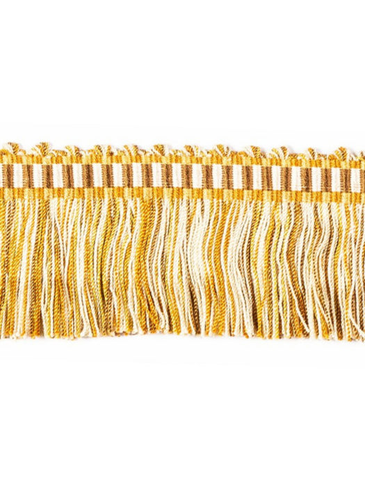 Scalamandre Milady Cut Fringe Pumpkin Trim Sample PL50430514