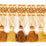 Scalamandre Milady Tassel Fringe Pumpkin Trim PL50440514