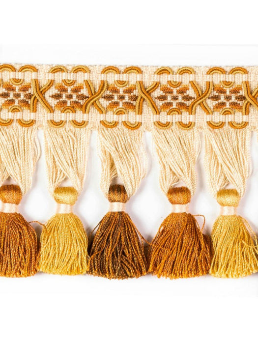 Scalamandre Milady Tassel Fringe Pumpkin Trim PL50440514