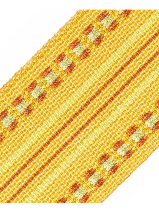 Scalamandre Milady Flat Tape Saffron Trim Sample PL50460516