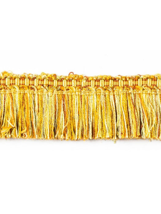 Scalamandre Milady Brush Fringe Saffron Trim Sample PL50480516