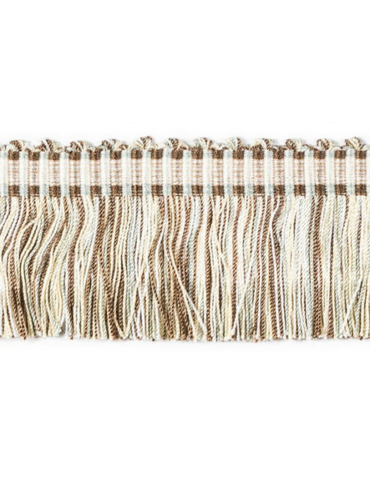 Scalamandre Milady Cut Fringe Biscotti/Cream Trim PL50430517