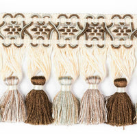 Scalamandre Milady Tassel Fringe Biscotti/Cream Trim PL50440517