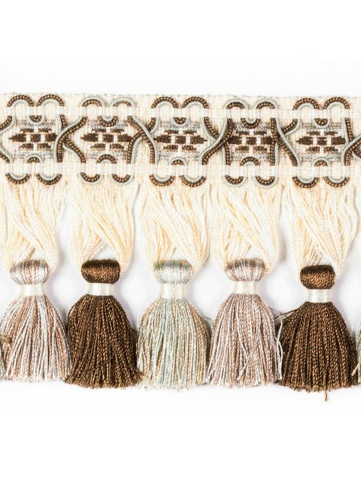 Scalamandre Milady Tassel Fringe Biscotti/Cream Trim PL50440517