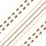 Scalamandre Milady Flat Tape Biscotti/Cream Trim PL50460517