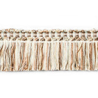 Scalamandre Milady Brush Fringe Biscotti/Cream Trim PL50480517