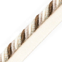 Scalamandre Milady Cord With Tape C Biscotti/Cream Trim PL50640517