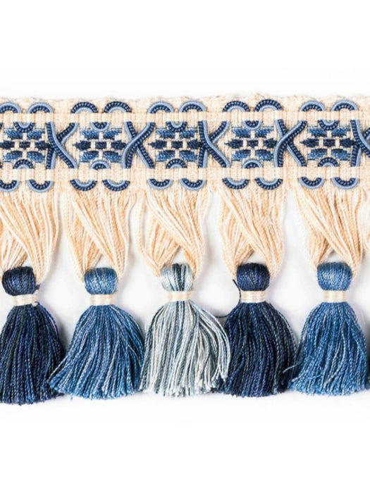 Scalamandre Milady Tassel Fringe Atlantic Trim PL50440518