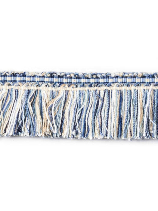 Scalamandre Milady Brush Fringe Atlantic Trim Sample PL50480518