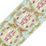 Scalamandre Milady Tape Seafoam/Rose/Chartreuse Trim PL50410519