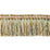 Scalamandre Milady Brush Fringe Seafoam/Rose/Chartreuse Trim PL50480519